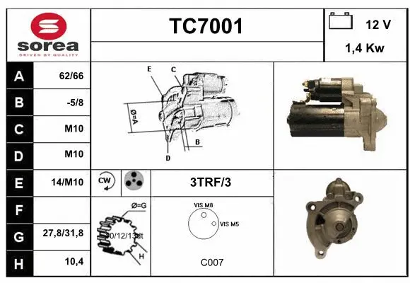 Starter (TC7001)