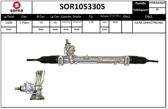Steering Gear (SOR1053305)