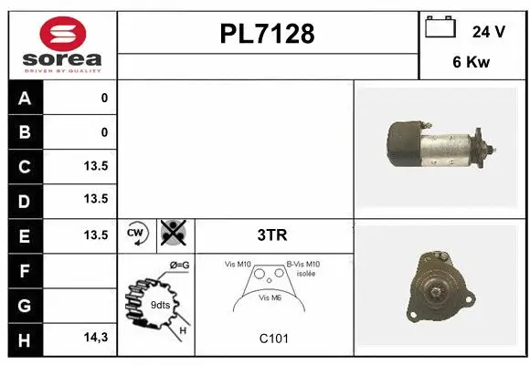 Starter (PL7128)