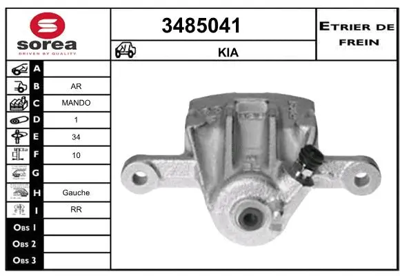 Brake Caliper (3485041)