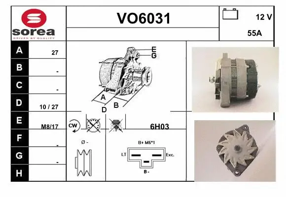 Alternator (VO6031)