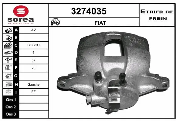 Brake Caliper (3274035)