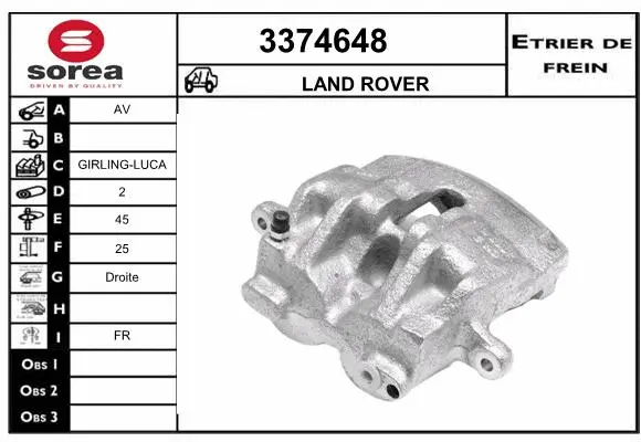 Brake Caliper (3374648)