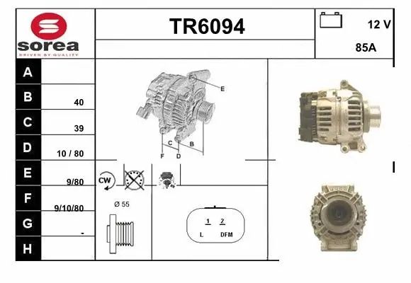 Alternator (TR6094)