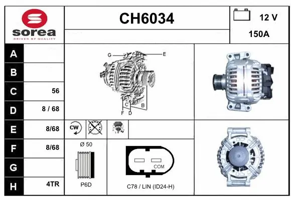 Alternator (CH6034)