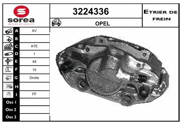 Brake Caliper (3224336)