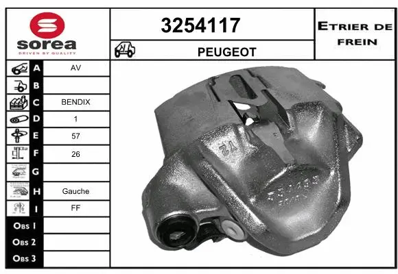 Brake Caliper (3254117)