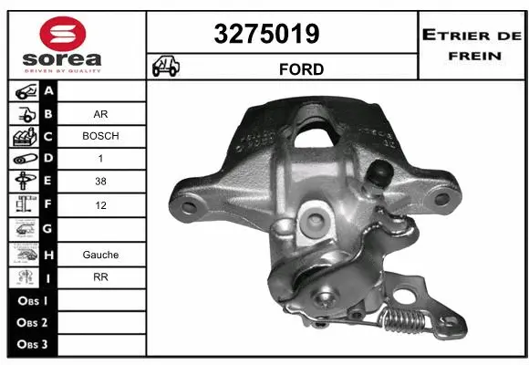 Brake Caliper (3275019)