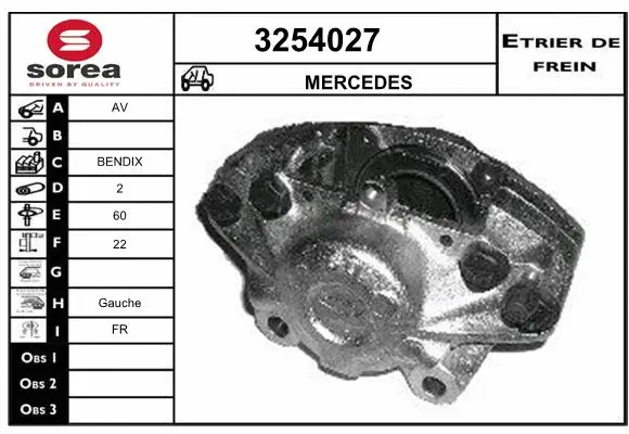 Brake Caliper (3254027)