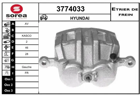 Brake Caliper (3774033)
