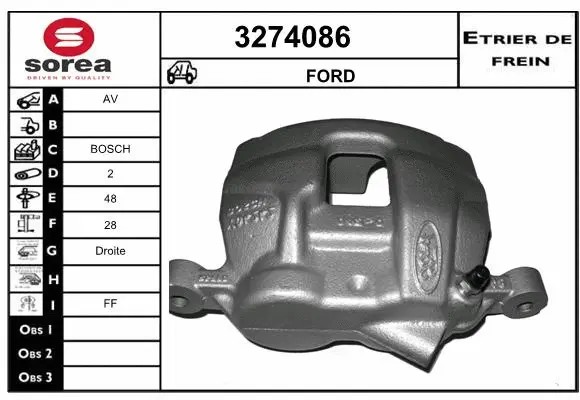 Brake Caliper (3274086)