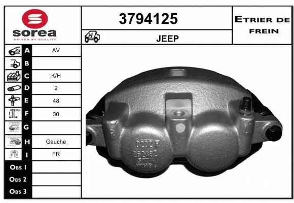 Brake Caliper (3794125)