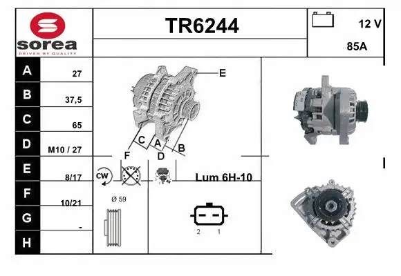 Alternator (TR6244)