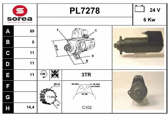 Starter (PL7278)