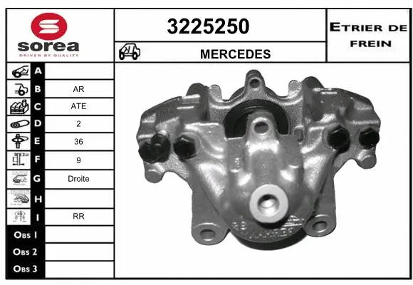 Brake Caliper (3225250)
