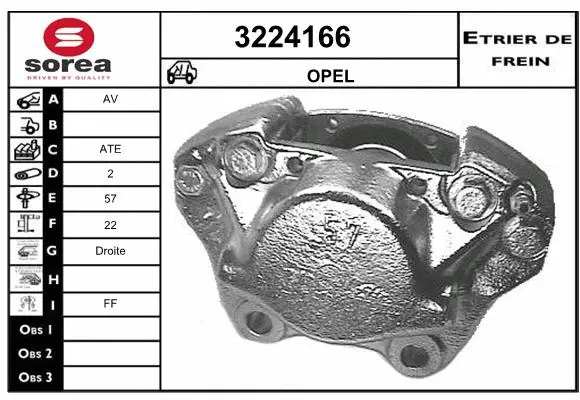 Brake Caliper (3224166)