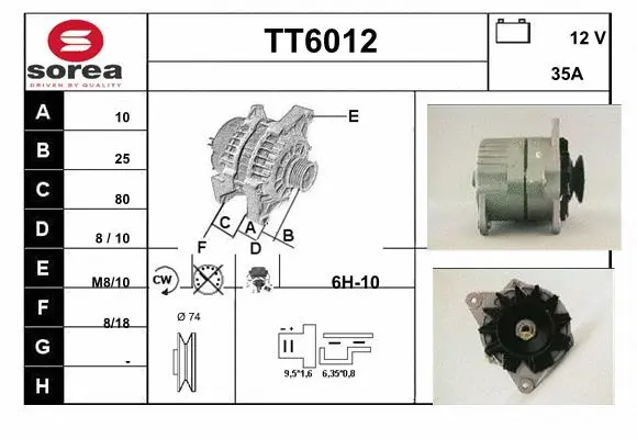 Alternator (TT6012)