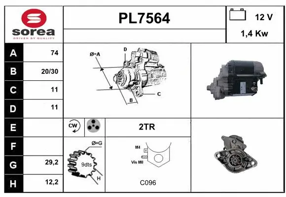 Starter (PL7564)