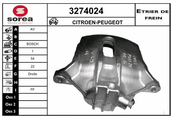 Brake Caliper (3274024)