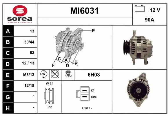 Alternator (MI6031)