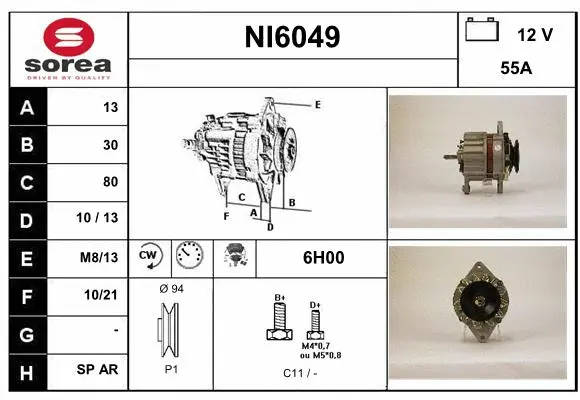 Alternator (NI6049)