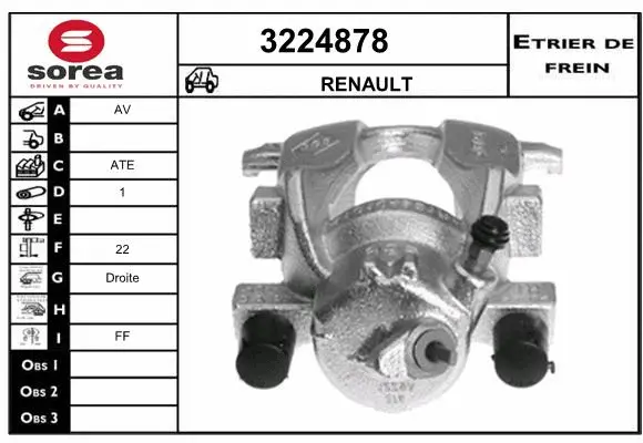 Brake Caliper (3224878)