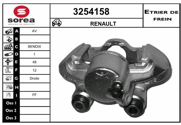 Brake Caliper (3254158)