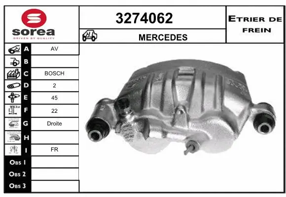 Brake Caliper (3274062)