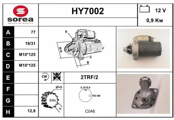 Starter (HY7002)