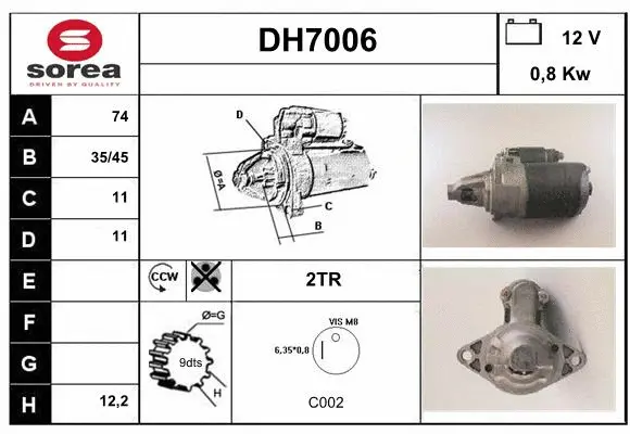Starter (DH7006)