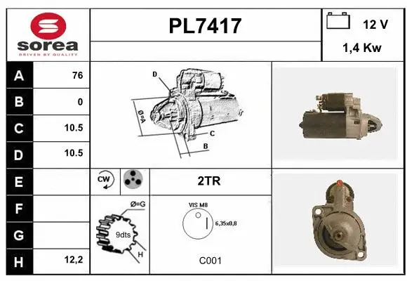 Starter (PL7417)