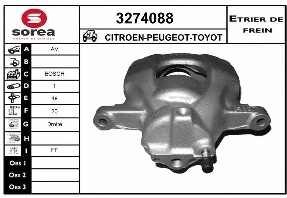 Brake Caliper (3274088)