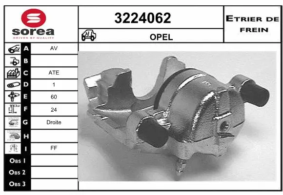 Brake Caliper (3224062)