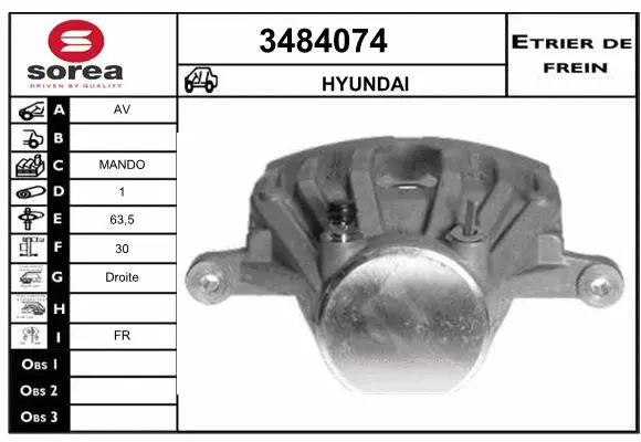 Brake Caliper (3484074)