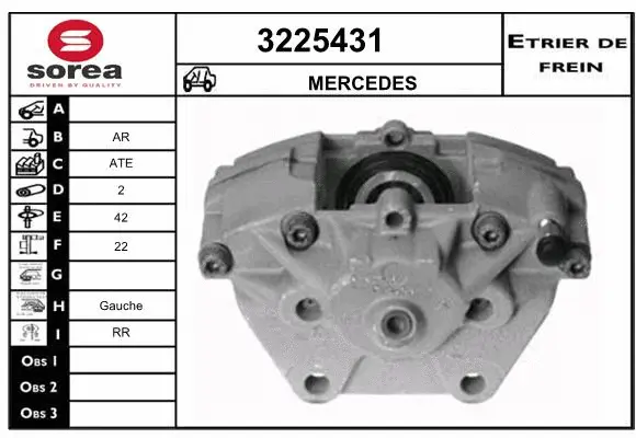 Brake Caliper (3225431)