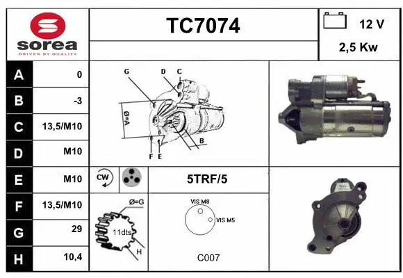 Starter (TC7074)
