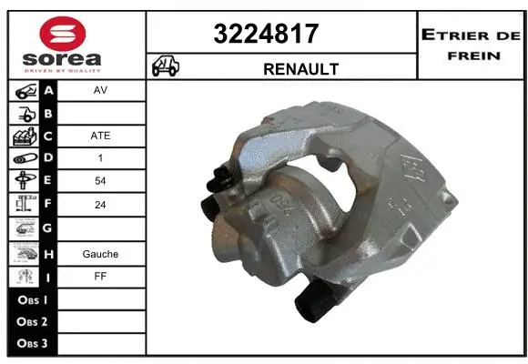 Brake Caliper (3224817)