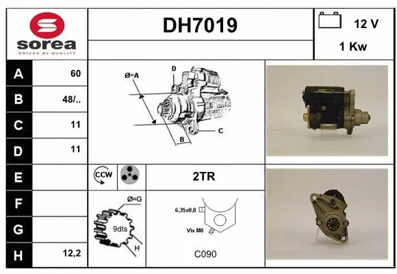 Starter (DH7019)