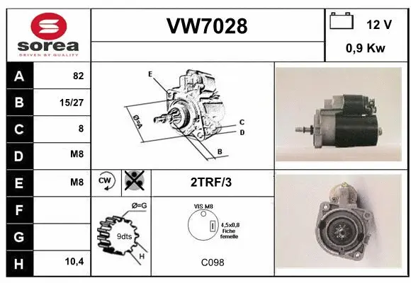 Starter (VW7028)