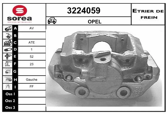 Brake Caliper (3224059)