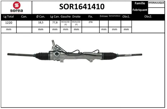 Steering Gear (SOR1641410)
