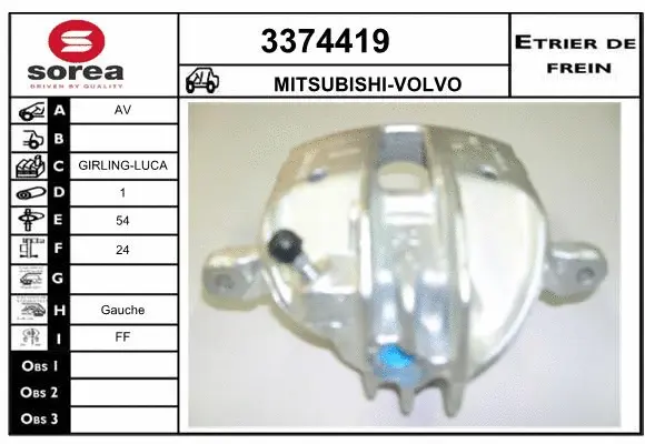 Brake Caliper (3374419)