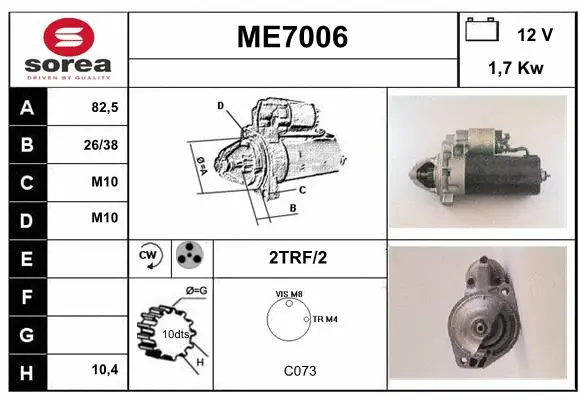 Starter (ME7006)
