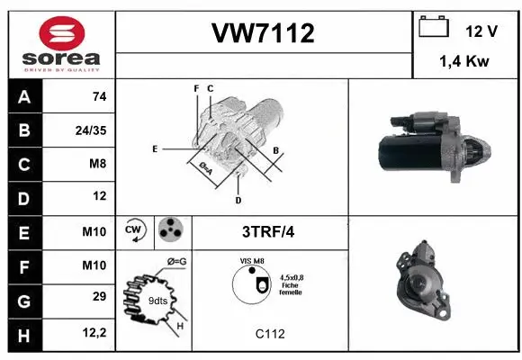 Starter (VW7112)