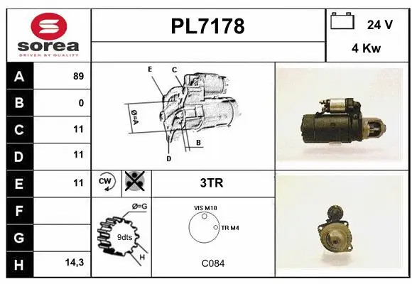Starter (PL7178)