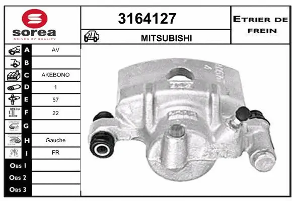 Brake Caliper (3164127)
