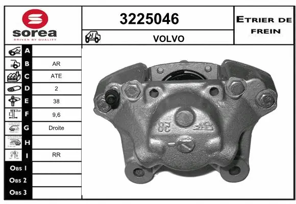Brake Caliper (3225046)