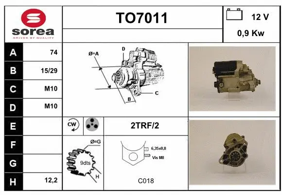 Starter (TO7011)