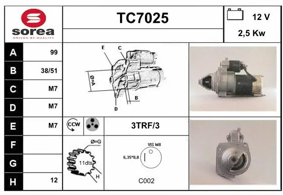 Starter (TC7025)