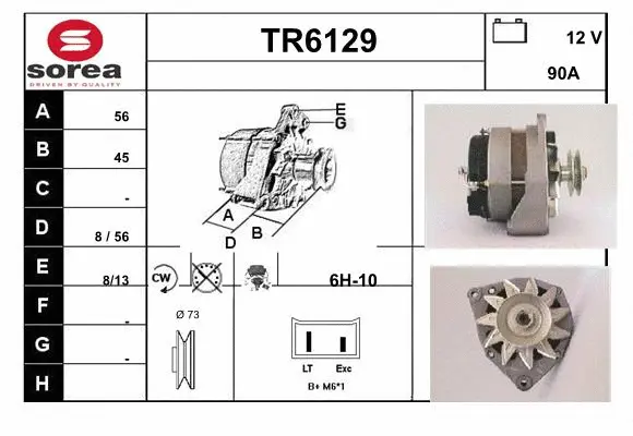 Alternator (TR6129)
